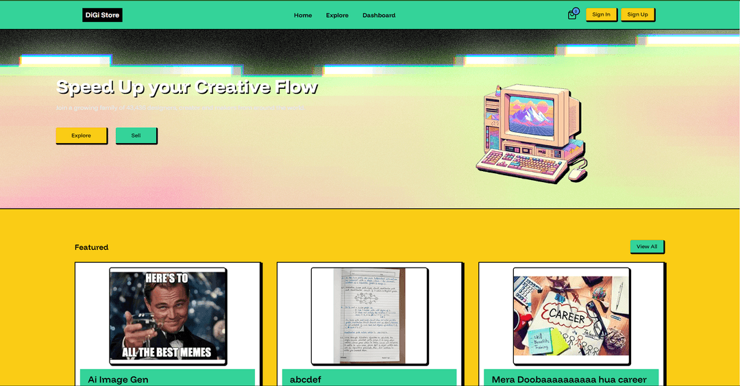 DigiStore (RetroCart) - Next.js E-Commerce Platform