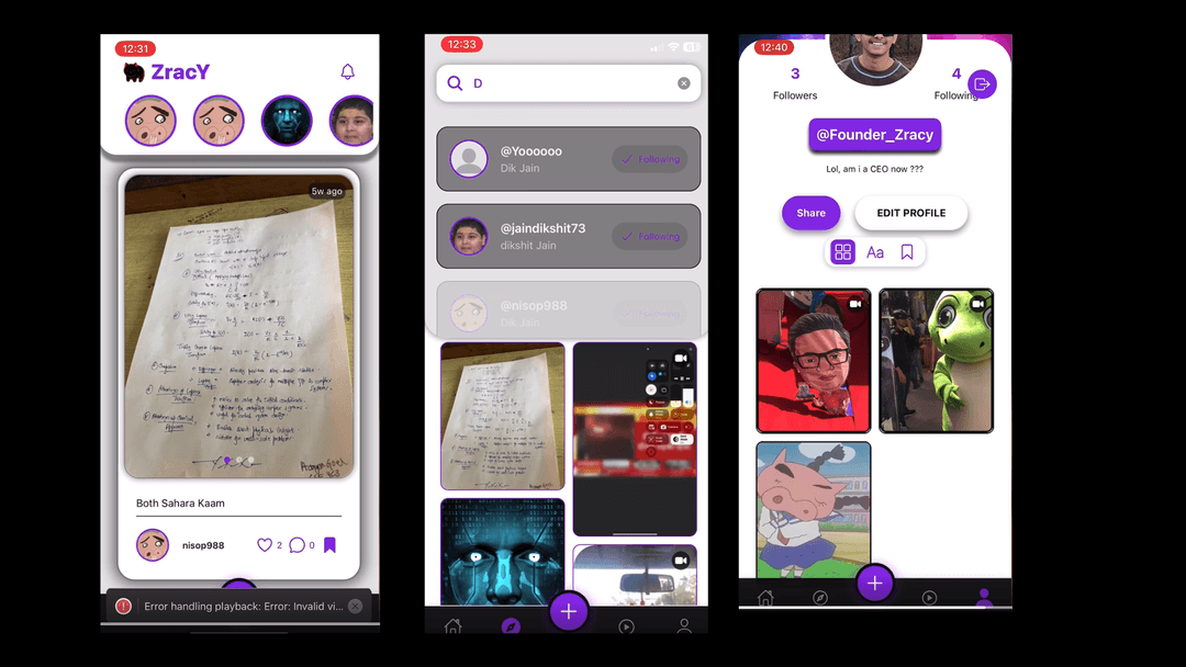 Zracy - AI-Powered Social Media Experiment